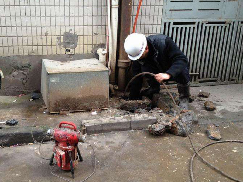 中沙疏通下水道-洗菜池疏通