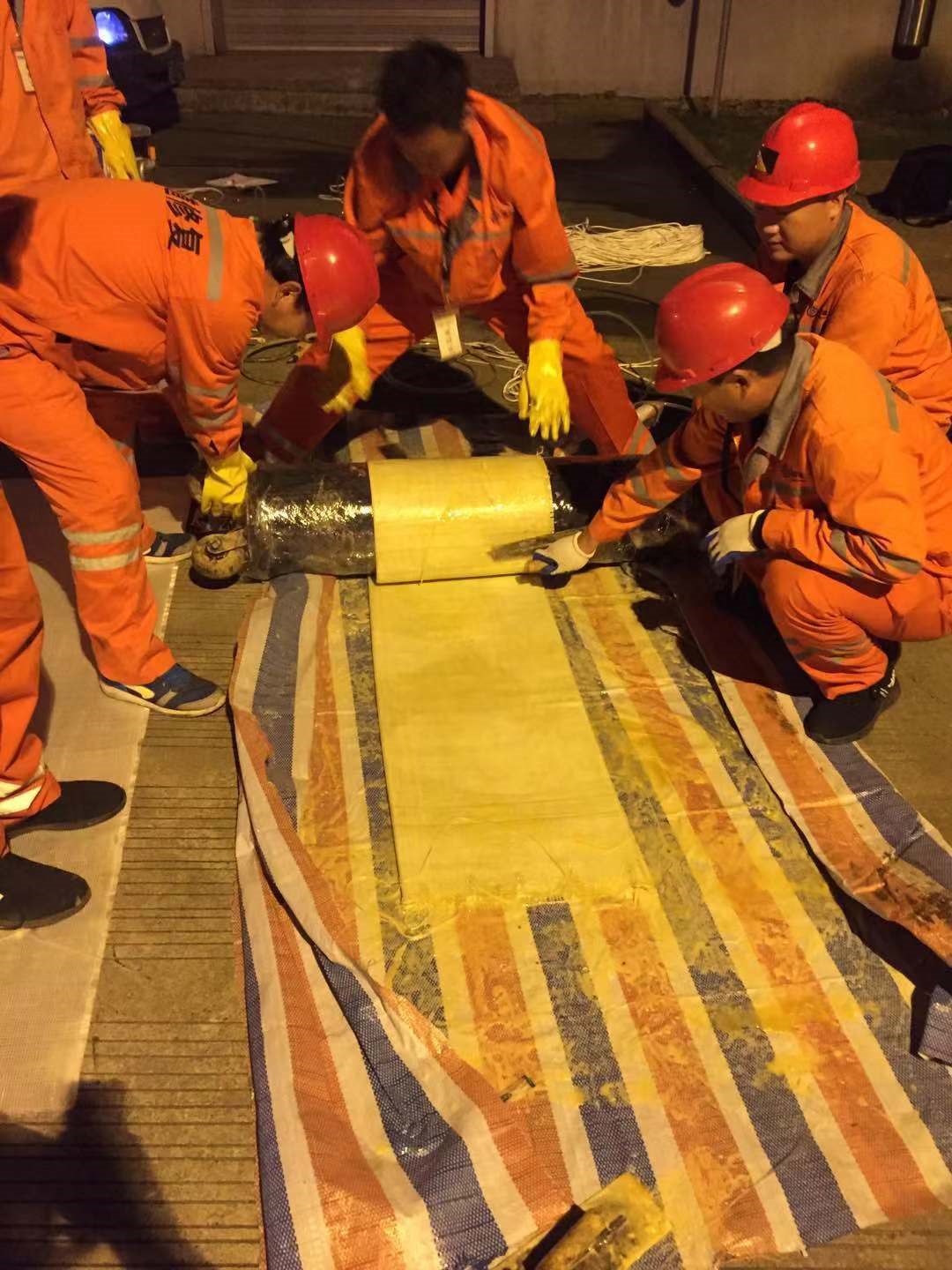 中沙CIPP局部树脂固化法